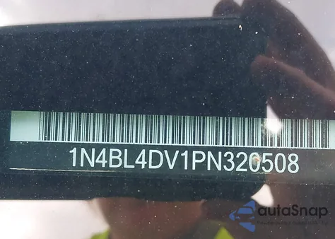 2023 Nissan Altima Sv Fwd z USA, uszkodzony, nr VIN 1N4BL4DV1PN320508